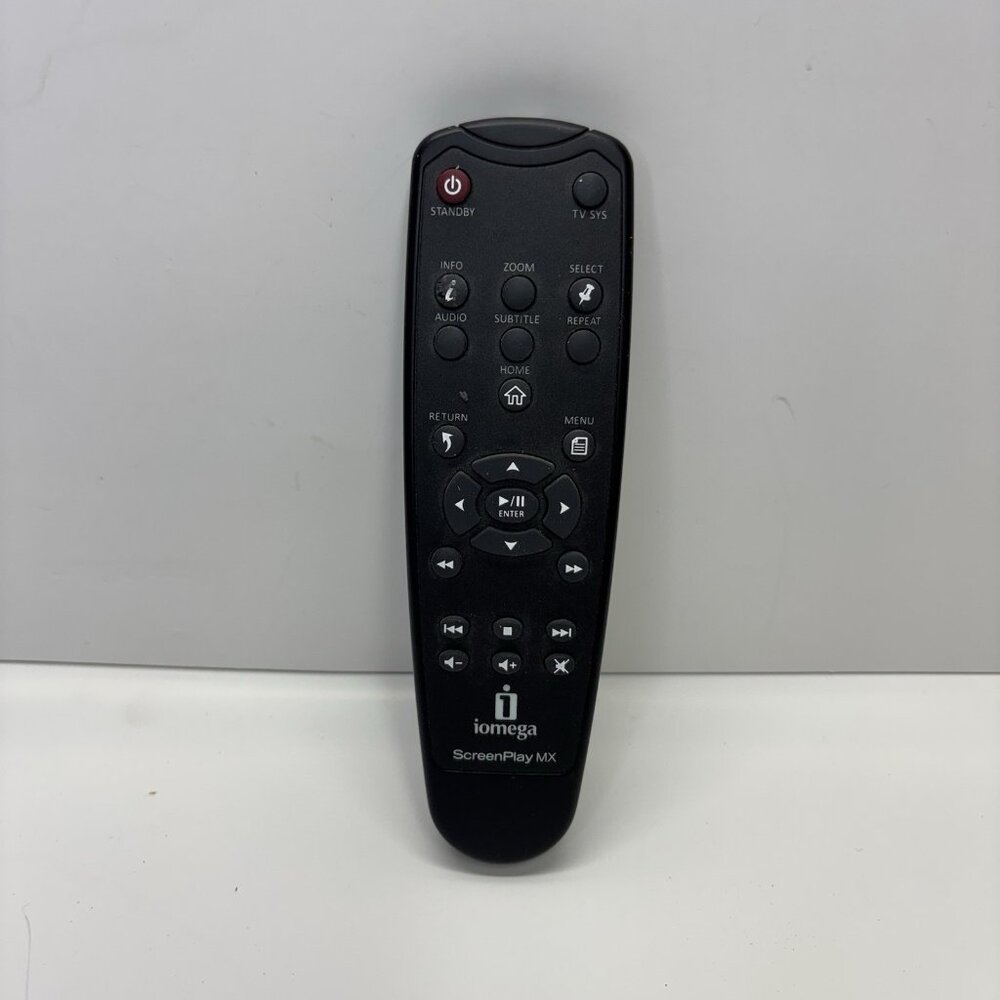 Replacement Remote Control For IOMEGA Screenplay Plus Screenplay MX TESTED WORKS